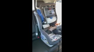 How To Install A Britax ClickTight Convertible ForwardFacing [upl. by Allebara]