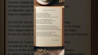 Le silence de ton absence shorts pourtoi ecriture poesie [upl. by Scrope]