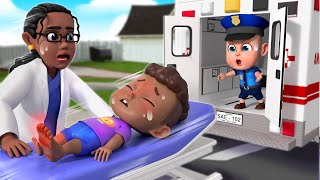 Policeman is Here to Help  Police Officer Song  Job and Career  Rosoo Nursery Rhymes amp Kids Songs [upl. by Dannica580]