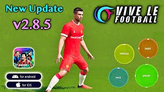 VLF24 Mobile  Android amp iOS   Career Mode New Update v285 Vive Le Football 2024  Android VLF24 [upl. by Alegnasor]