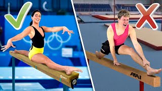 MEN TRY GIRLS GYMNASTICS [upl. by Eboj]