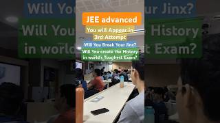 JEE Advanced 3 Attempt iitbombay jeeadvanced iit jee iitjee shorts nta motivation jeeupdate [upl. by Heller]