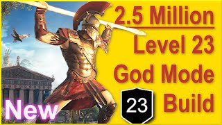 Assassins Creed Odyssey  NEW Level 23 God Mode Build  25 Million Damage  Best Early Game Build [upl. by Evered]