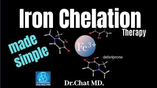 Deferasirox EXJADE Deferoxamine Deferiprone  Mechanisms of action 12【USMLEPharmacology】 [upl. by Diskin341]