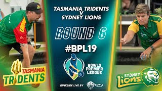 BPL19  Round 6  Tasmania Tridents v Sydney Lions [upl. by Susette843]