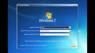 Installer Windows 7 [upl. by Zednanref744]