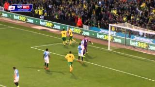 Norwich v Blackburn  Championship 20142015 [upl. by Yesac]