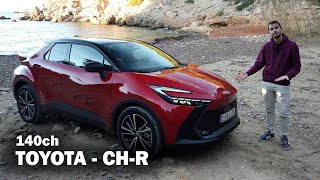 Nouveau TOYOTA CHR 18L  140ch Le mini pour tous les jours 2024 [upl. by Ifill]