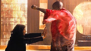 The Matrix Resurrections  Neo vs Morpheus Fight Scene  Movie CLIP 4K [upl. by Akiemaj702]