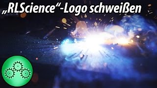 Logo schweißen  flüssiges Eisen [upl. by Rosemaria65]