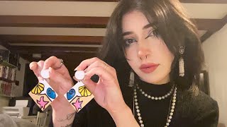 My Earring Collection ASMR  Tapping Scratching Rummaging Whispering Rambling [upl. by Sparkie]