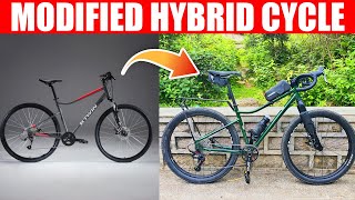 HYBRID Cycle Modify Into 1X11 Custom Built Road Cycle  How To Modify Old Cycle In India [upl. by Ramso993]