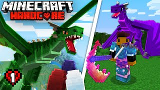 I Fought Every Stage 5 Dragon in Minecraft Hardcore [upl. by Eniluqaj637]