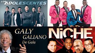 LA SALSA QUE HIZO HISTORIA MIX  NICHEGUAYACAN ADOLESENTES  GALY GALIANO [upl. by Devlen]