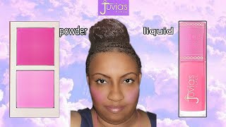 Juvias Place Liquid Blush vs Powder Blush Blush LilyVol 4 [upl. by Quinta]