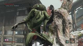 Sekiro  Folding Screen Monkeys  Easy Boss Fight [upl. by Evita]