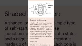 Shaded pole motor [upl. by Schinica]