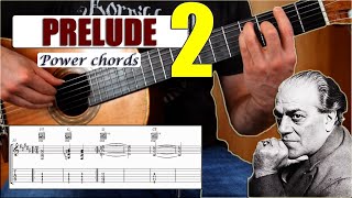 Learn VillaLobos Prelude 2  Classical Guitar Lesson part 1 [upl. by Grantland]