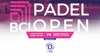 PADEL BCI OPEN 2024 CARLOS KAZAMBADANIEL GOLOME VS EDUARDO GONÇALVESZIDARIO QUITUMINA [upl. by Remmus503]