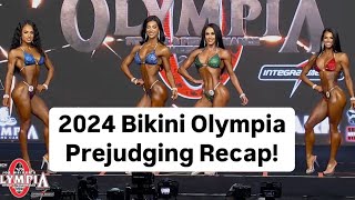 2024 IFBB Bikini Olympia Prejudging Recap [upl. by Gomer868]