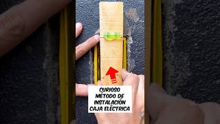 Instalación Precisa de Caja Eléctrica empotrada [upl. by Carey]