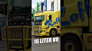 Straight Piped Scania R560  Revving amp Exhaust Sound [upl. by Niuq]