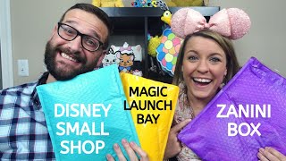 Magical Pin Mail  Zanini Box Disney Pin Bags and Magic Launch Bay [upl. by Hawger]