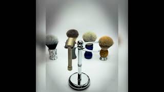 Parker Safety Razor ADJUSTABLE Razor and Brush Stand [upl. by Anidam]