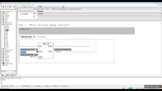 Intruksi DIV R PLC Siemens S7 300 Training 66 [upl. by Stew900]