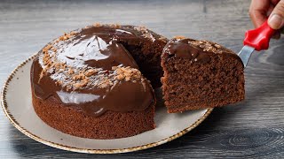 Eggless Chocolate Cake For Christmas Party  Easy amp Quick Process  Chocolate Cake Recipe  No Oven [upl. by Amzu]