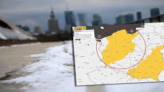 Warszawa w bieli Żółte ostrzeżenia od IMGW i zmiany pogodowe w jednym tygodniu [upl. by Mckeon]