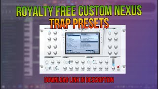 NEXUS 2 TRAP presets  FREE download 👈 [upl. by Aileen]