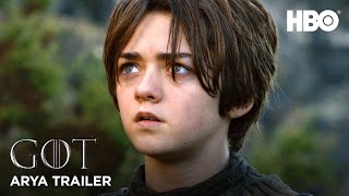 Game of Thrones  Official Arya Stark Trailer HBO [upl. by Audras234]