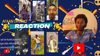 ➤New afaan oromo reaction 😂😂😂😂kolfa dhiisun hin yaadamu [upl. by Toolis]