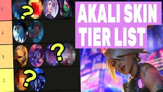 AKALI SKIN TIER LIST [upl. by Alla365]