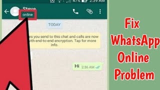 Fix Whatsapp Always Online Problem Solve  Whatsapp Online Show but person Offline [upl. by Obrien459]