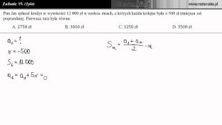 Zadanie 19  Próbny arkusz maturalny P1 poziom podstawowy [upl. by Llejk]