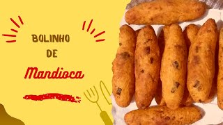 Como Fazer Bolinho de Mandioca com Carne Moída Suína Receita Fácil e Prática [upl. by Sellihca]