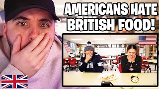 Brit Reacts to AMERICAN STUDENTS eating BRITISH Comfort Foods for the First Time [upl. by Tharp]