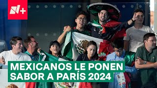 Aficionados mexicanos le ponen sabor a París 2024  N [upl. by Eissert]