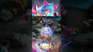 Cici Gameplay  Perfect Positioning as Figter with Build Damage  Mobile Legends [upl. by Notreve143]