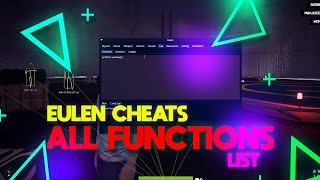 FiveM Cheat Updated And Working W Spoofer Included  Eulen Menu Showing All Available Functions [upl. by Alleciram]