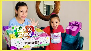 Woohoobox İnternet Alışverişimizi Açıyoruz EFLİNİN WOOHOOBOX OKULA DÖNÜŞ KUTUSU Back To School [upl. by Odnumyer]