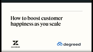 How to boost customer happiness as you scale [upl. by Eedoj]