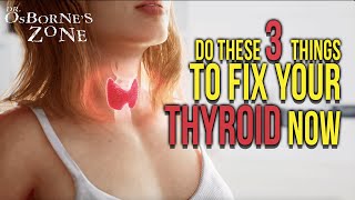 Cure for Thyroid Disease Discovered 2024  Dr Osbornes Zone [upl. by Netnert]