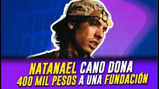 Natanel Cano dona 400 mil pesos a lucha contra cánc3r [upl. by Lymann]