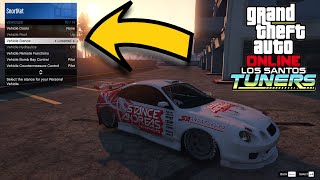 New Vehicle Stance Option Added  GTA 5 LOS SANTOS TUNERS UPDATE  DLC Update 1 [upl. by Eveivenej]