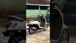 Scoopy putih lagi trand modifikasi [upl. by Acimat]