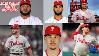 2023 PHILLIES BULLPEN HIGHLIGHTS PHILLIES MLB [upl. by Koenraad]