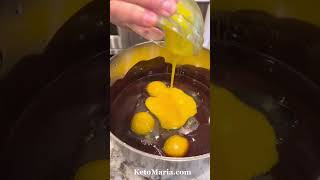 Keto LAVA Cakes sugar free gluten free keto friendly 🍫 chocolate chocolatecake cake keto [upl. by Lebyram]